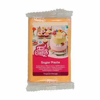 FunCakes Fondant -Tropical Orange- -250g-