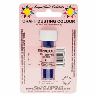 Sugarflair Craft Dusting Farbe Deep Purple 7g