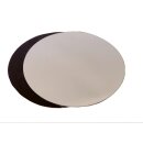 DECORA TORTENPLATTE SILBER/SCHWARZ Ø 24 CMx2mm