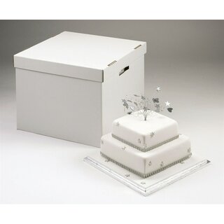 Stabiles Tortenbox fr mehrstckige Hochzeitstorte (254mm/304mm)