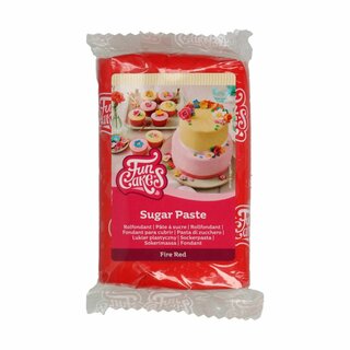 FunCakes Fondant -Fire Red- -250g-