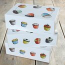 FunCakes Cupcake-Schachtel 6 -Cupcakes 24 x 16 x 8 cm- + Ein