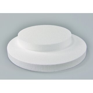 Styropor-Dummie, rund  30 cm, 2,5 cm hoch